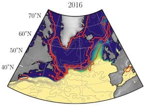 North Atlantic salinity